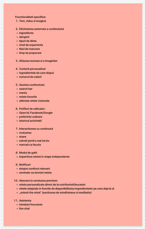 functionalitati si continut